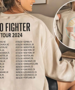 Foo Fighters 2024 Tour Shirt, Everything Or…