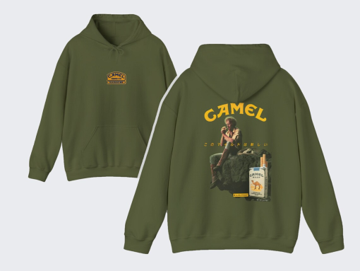 Vintage Camel Hoodie, Classic Cigarettes Shirt, Camel Cigarettes Sweater, Graphic Printed Unisex Cotton Shirt, Cowboy Rodeo Pullover Sweater