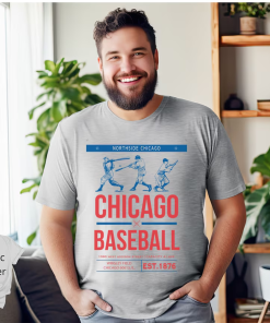 Chicago Baseball Shirt, Chicago Baseball Vintage, Cubs…