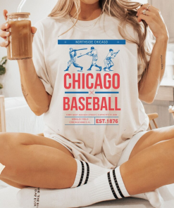 Chicago Baseball Shirt, Chicago Baseball Vintage, Cubs…