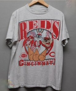 Cincinnati Reds Looney Tunes Shirt, Vintage Style…