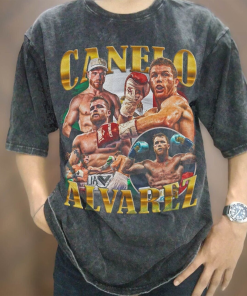 Vintage Wash Canelo Álvarez T-shirt, Vintage Canelo…