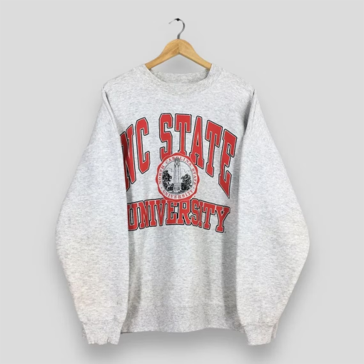 Vintage NC State University Sweatshirt, NC State Wolfpack Shirt, Ncsu Shirt, NCAA Basketball, Vintage Shirt, Unisex Shirt Sweatshirt Hoodie