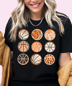 Basketball Shirt Basketballs Tee Game Day Shirt…