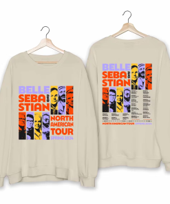 Belle and Sebastian 2024 Tour Shirt, Belle…