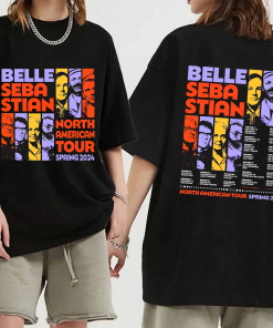 Belle and Sebastian 2024 Tour Shirt, Belle…