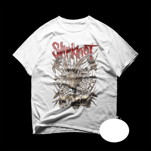 Limited Edition Slipknot Merch/Slipknot Streetwear Tshirt/Slipknot Fan Art Tee/Slipknot Vintage Style Tee/Slipknot Unisex Heavy Cotton Tee