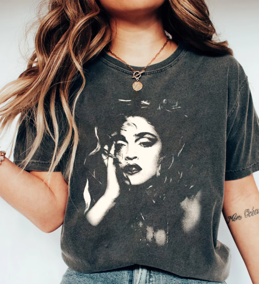 Vintage 90s Madonna Music T-Shirt, Madonna The Celebration Tour 2024 Shirt, Madonna Graphic Tee Shirt, Classic Madonna Merch Clothing