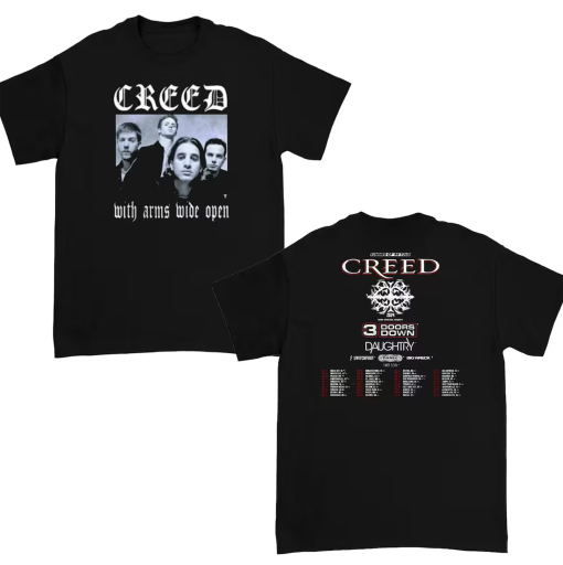 Creed Band Tour Merch, Creed Band Summer of ’99 Tour Shirt, Creed Fan Gifts, Creed Band Tour Merch, Creed Band Merch, Creed,2024 Tour Merch