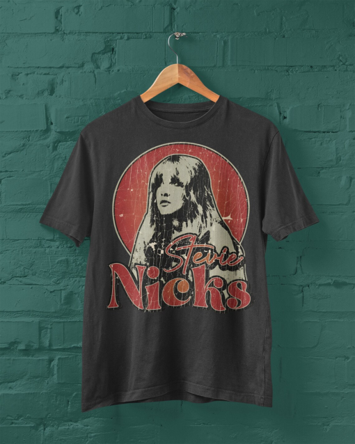 Stevie Nicks Comfort Colors Band TShirt, Old School Band T-shirt, Retro Music Shirt, Rock Band Tee, Oversized Trendy Shirts