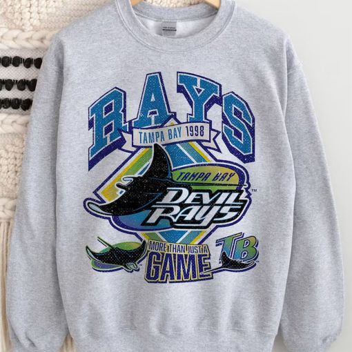 Vintage Tampa Bay Devil Rays Shirt, Baseball Unisex Tee Shirt, Tampa Bay Rays Fan Gift, Vintage Sweatshirt Hoodie, Devil Rays Tee Shirt