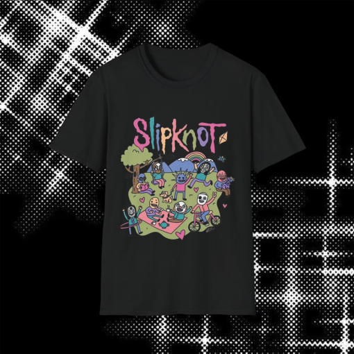 Slipknot T-Shirt,Heavy Metal T-Shirt,Metal T-Shirt Gift,Punk T-Shirt,Heavy Metal Clothingi,Slipknot clothing,Cute T-Shirt,Cute Metals