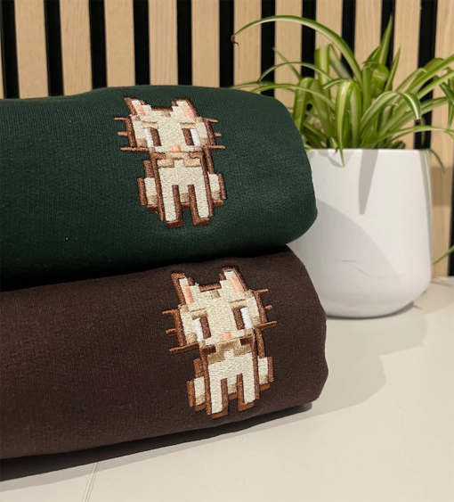 Stardew Pixel Cat Sweatshirt | Stardew Valley Gift