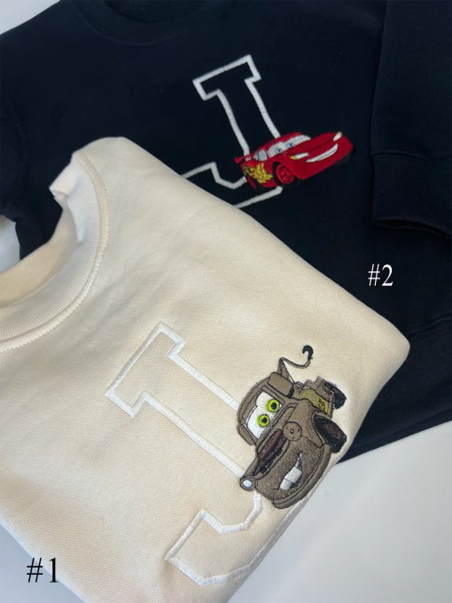 Childrens initial sweatshirt