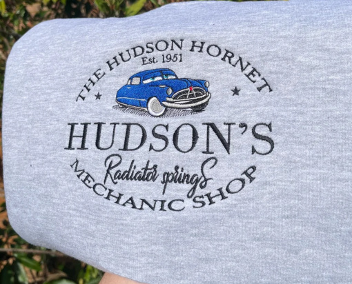 Doc Hudson Cars Embroidered Sweatshirt