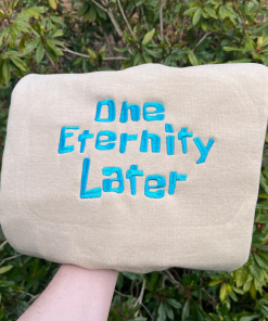 One Eternity Later Sweatshirt, SpongeBob Retro Embroidered…