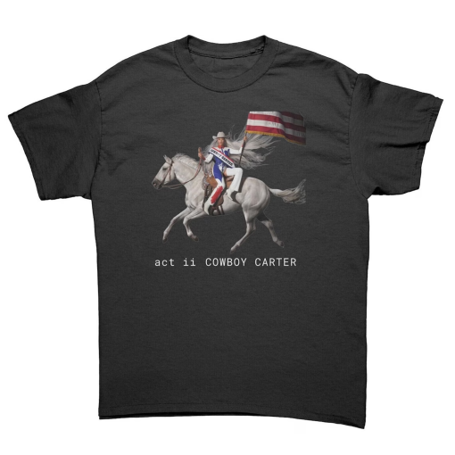 Beyonce Cowboy Carter Album Tee – Exclusive Beyhive Gift