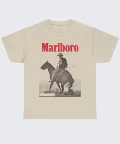 Vintage Marlboro Cowboy Wild West Shirt, Country…