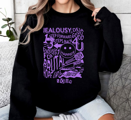 Cute Olivia Rodrigo Sour Album Shirt,Olivia Rodrigo Sweatshirt