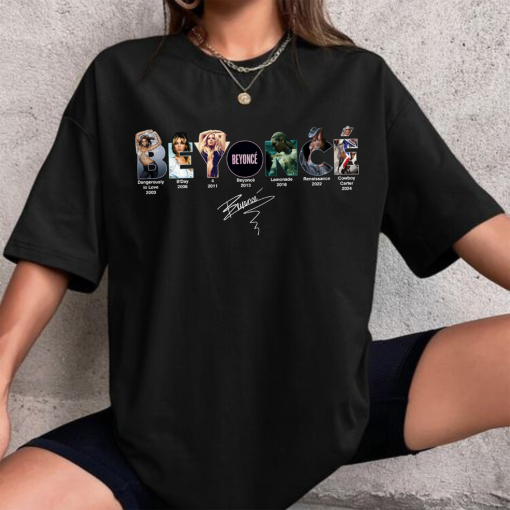 Vintage Beyonce with New Album Shirt