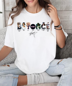 Vintage Beyonce with New Album Shirt