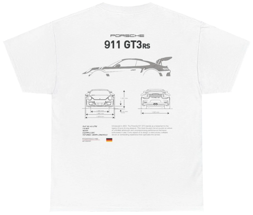 Porsche 911 GT3 RS Shirt, Porsche 911 Shirt, Car Shirt, Car Lovers Shirt, Shirt for Boyfriend, Boyfriend Gift Car Shirt, Porsche Shirt