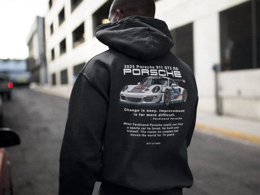 White 911 GT3 RS, Martini Racing – Hoodie