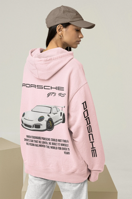 Oversized Porsche Hoodie, Porsche hooded sweatshirt, porsche 911, porsche 911 GTs