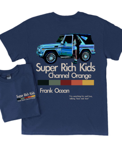 Frank Ocean SUPER RICH Short Sleeve Shirt…