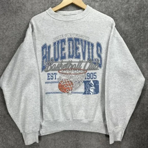 Vintage NCAA Duke Blue Devils men’s basketball sweatshirt, Duke University shirt, NCAA shirt, Unisex shirt, Vintage shirt, Fan Gift