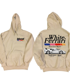 Frank Ocean BLOND WHITE FERRAR! v2 Hoodie…