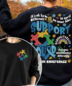 Autism Sweatshirt, Autism Awareness Shirt, Autism Support…