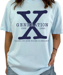 Gen X Colors TShirt Generation X T-Shirt…