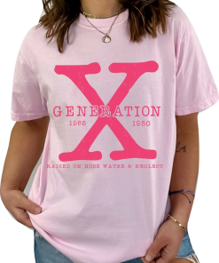 Gen X Colors TShirt Generation X T-Shirt…