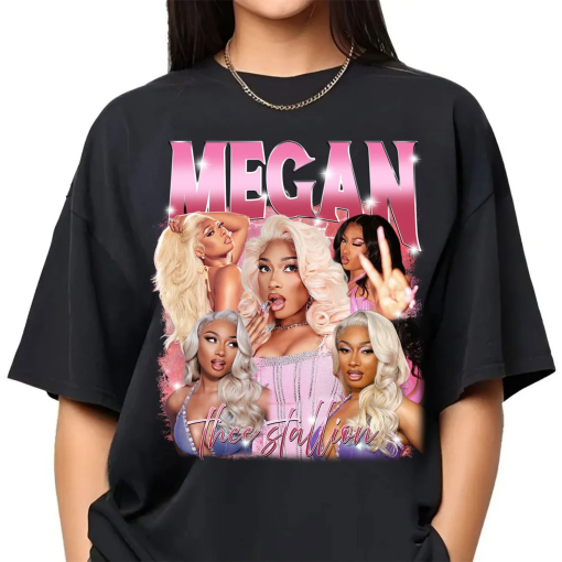 Limited Megan Thee Stallion Shirt, Vintage Megan Thee Stallion 90s Shirt, Rapper Megan Thee Stallion Bootleg Shirt,Retro Megan Shirt For Fan