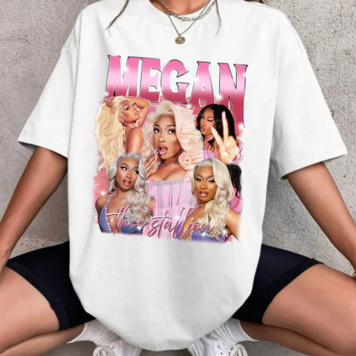 Limited Megan Thee Stallion Shirt, Vintage Megan Thee Stallion 90s Shirt, Rapper Megan Thee Stallion Bootleg Shirt,Retro Megan Shirt For Fan