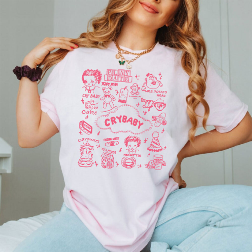 Vintage Melanie Martinez Cry Baby Album Shirt, Cheap Melanie Martinez Merch