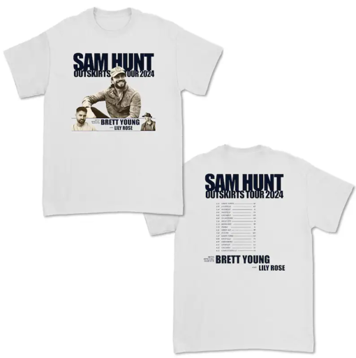 Sam Hunt 2024 Outskirts Tour Shirt, Sam Hunt Fan Shirt, Sam Hunt Country Music 2024 Tour Shirt, Outskirts 2024 Concert Shirt, sweatshirt