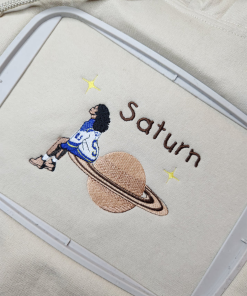 Embroidered SZA Saturn Sweatshirt SOS Embroidered Crewneck…