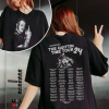 Vintage Zach Bryan The Quittin Time Tour 2024 Shirt, Zach Bryan The Quittin Time Tour Shirt, Funny Middle Finger Shirt, Country Music Shirt