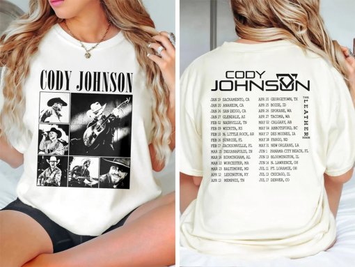 Cody Johnson Tour 2024 Shirt, Cody Johnson shirt, Cody Johnson TShirt, Cody Johnson Concert 2024