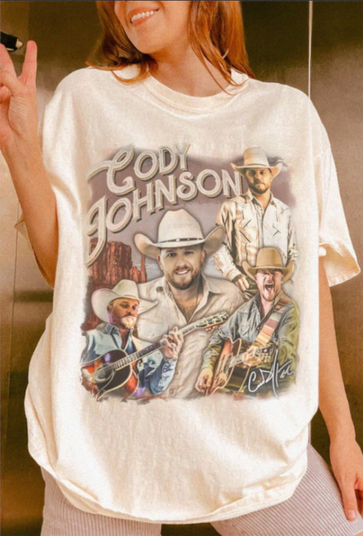 Vintage Cody Johnson Shirt, The Leather Tour 2024 Shirt, Cody Johnson New Album Merch, The Leather Tour Merch, Country Music Tee