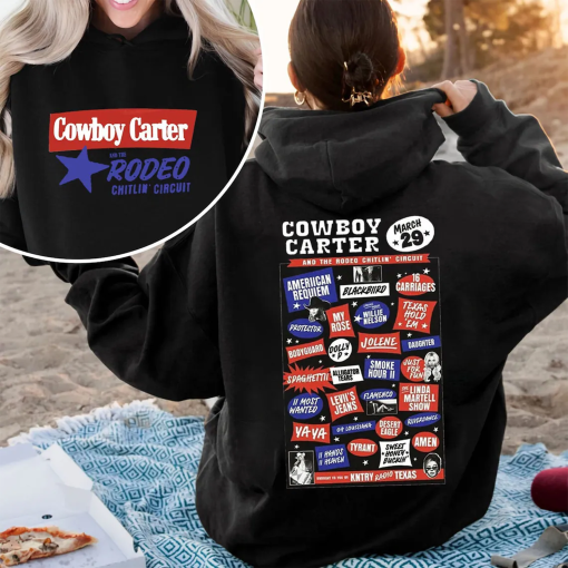 Unisex Cowboy Carter 2 Sides Shirt, Beyoncee Gildan Sweatshirt, Cowboy Carter Shirt, Tee For Fans