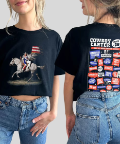 Unisex Cowboy Carter Gildan Shirt| 2 Sides…