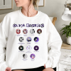 Olivia Songs Collection and Signature Shirt, Olivia Guts Tracklist Shirt