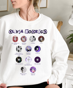 Olivia Discography Shirt, Olivia Guts Albums Collection…