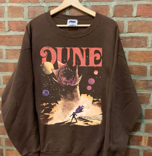 Classic 90s D.une Sandworm and Mua.d’dib Shirt, D.une Shirt, D.une Merch Shirt, D.une Inspired Shirt, Trendy Shirt