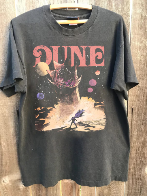 Classic 90s D.une Sandworm and Mua.d’dib Shirt, D.une Shirt, D.une Merch Shirt, D.une Inspired Shirt, Trendy Shirt