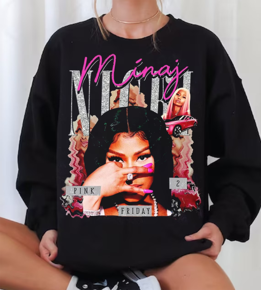 Vintage Nicki Minaj Shirt,Nicki Minaj Tour 2024 Shirt,Retro Nicki Minaj Merch,Nicki Minaj Gift,Rapper Homage Graphic Shirt,Gift for Fan