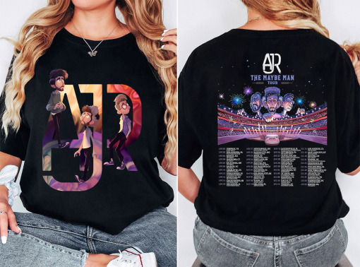 AJR The Maybe Man Tour 2024 T Shirt, AJR Band Concert Shirt, The Maybe Man Tour 2024 Shirt, AJR Fan Gift, Ajr Tour Shirt